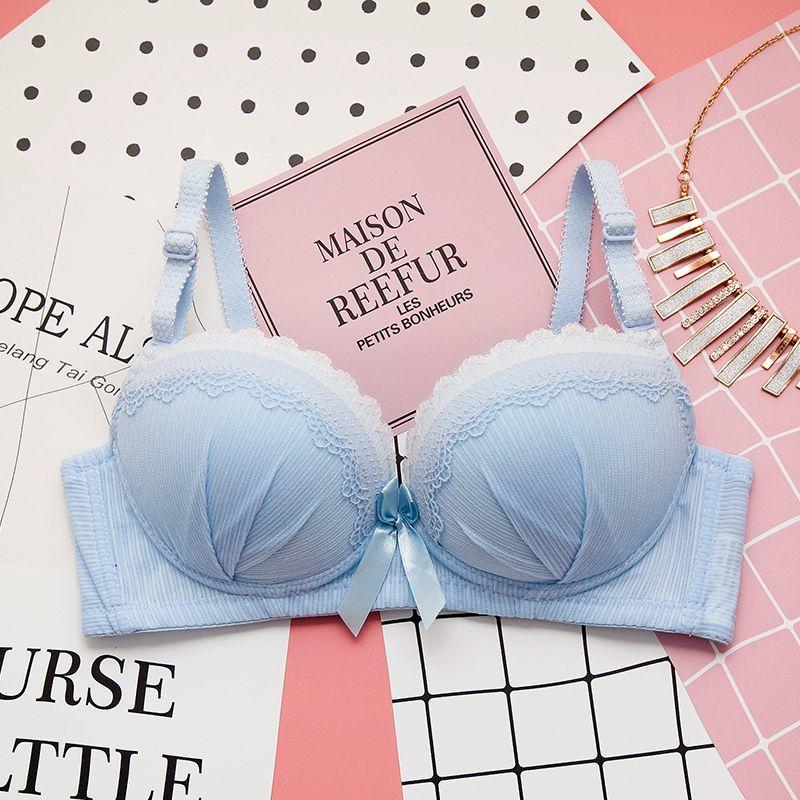 Wireless Bras Girls Simple Underwear Inner Tops Push Up Bras for Women