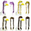 Pet Duck Entertainmentstyle Head Wig With Hightemperature Silk For Gifts Parties