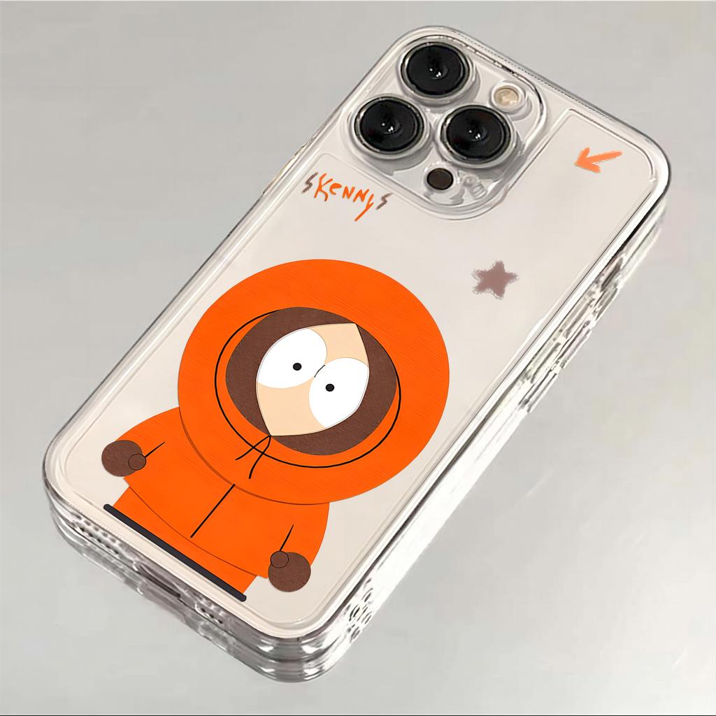 Lustige Cartoons S-South-Park Handyhülle Für iPhone 17 Air 16 e 15 14 13 12 11 Pro Max Plus Mini SE 2020 2022 Transparente Hülle