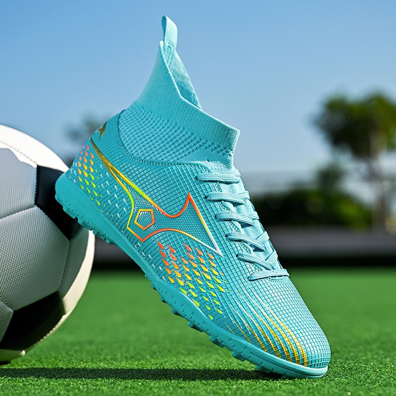 High Quality Men Football Shoes Indoor Fast Professional Football Field Boots Training Non-Slip Soccer Shoes Comfortable Sneaker