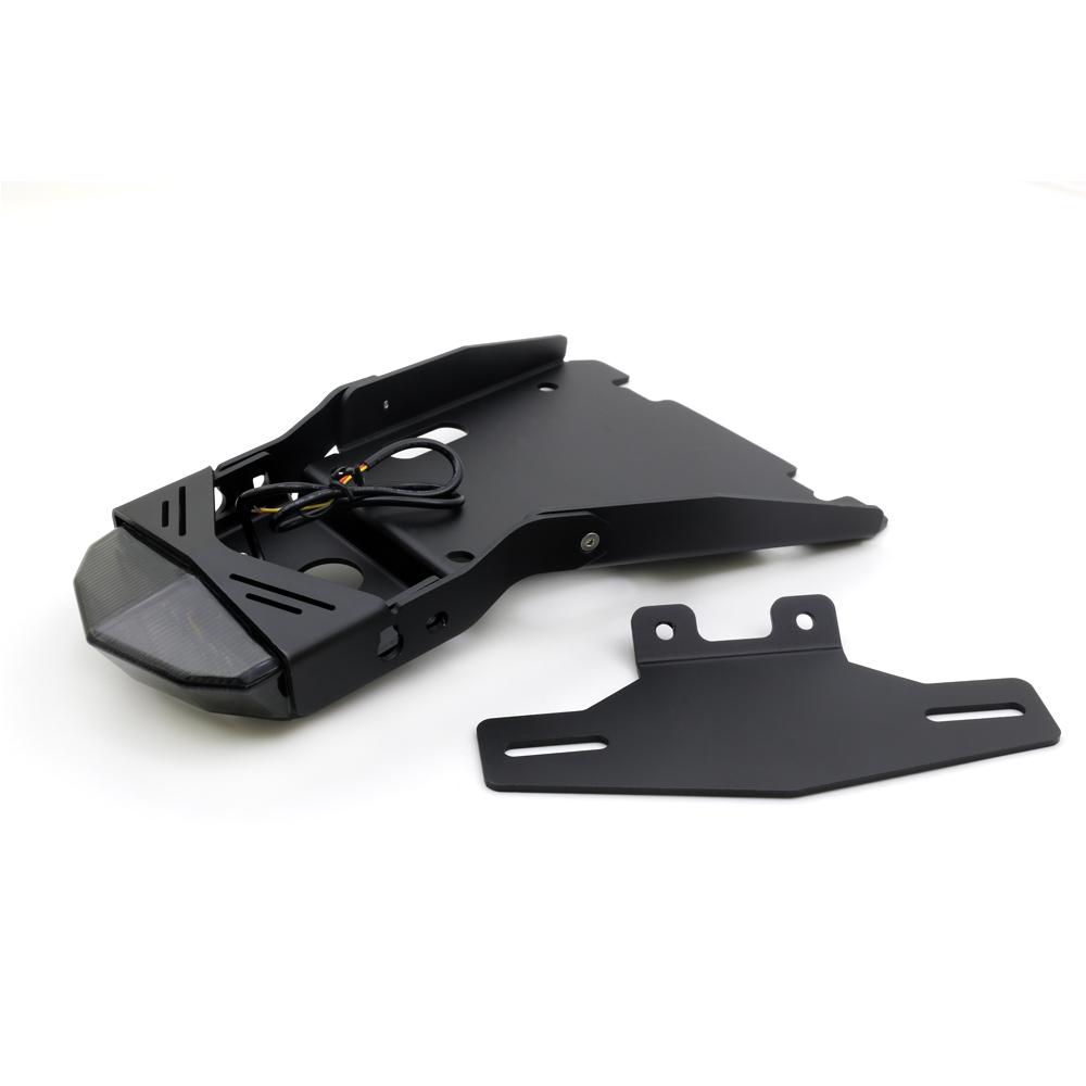 Motorcycle Tail Mount License Plate Bracket For BMW R NINE T NINET Racer Scramble 9 T RNINET Rear Brake Lamp Taillight LED Light