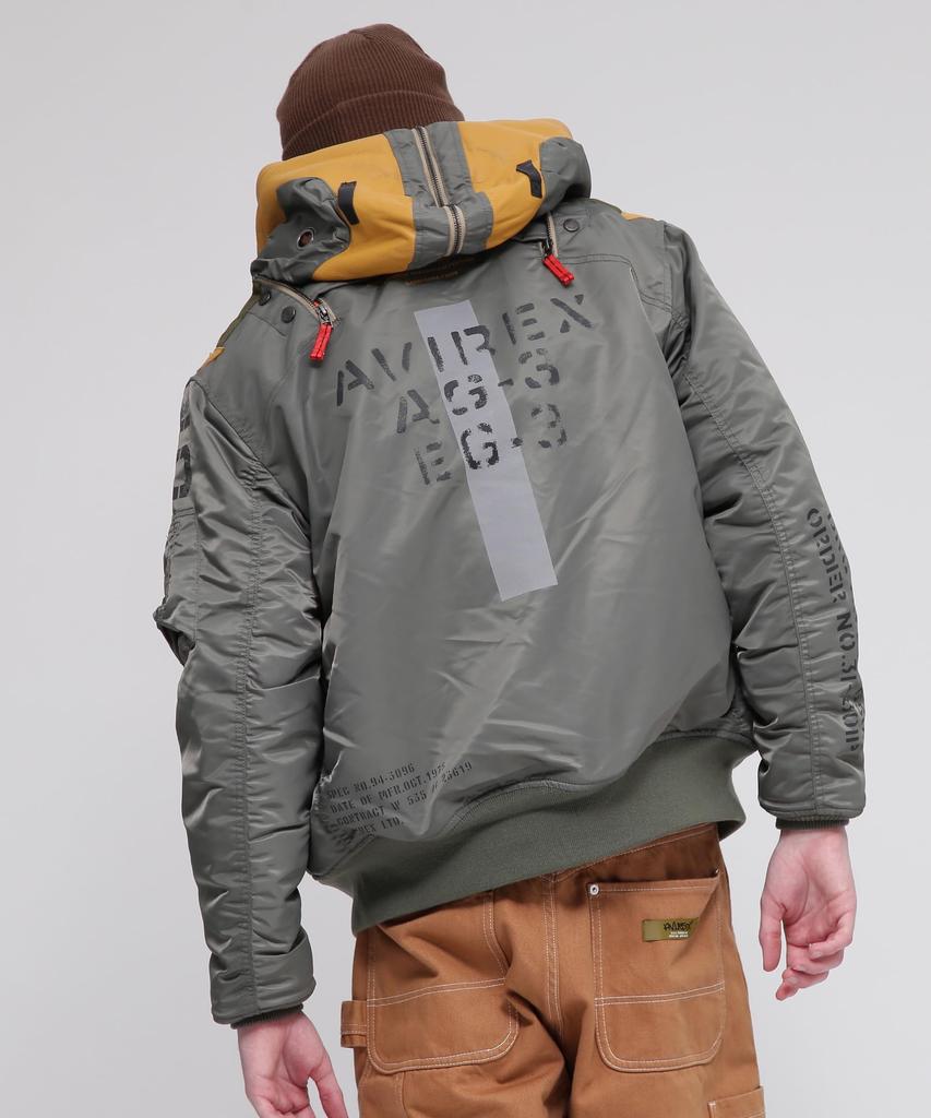 Avirex Remodel Mark 2 6182195 073 MA-1 Men's 783-8252056 (L, SAGE)