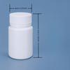 2PCS Water Cedar Plastic Solid Bottle Sample Container  Medical Packaging Sealed Pill Bottle