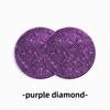 2Pcs Diamond Car Coaster Water Cup Slot Non-Slip Mat Bling Gadget Silica Pad Cup Holder Mat Auto Interior Decoration Accessories