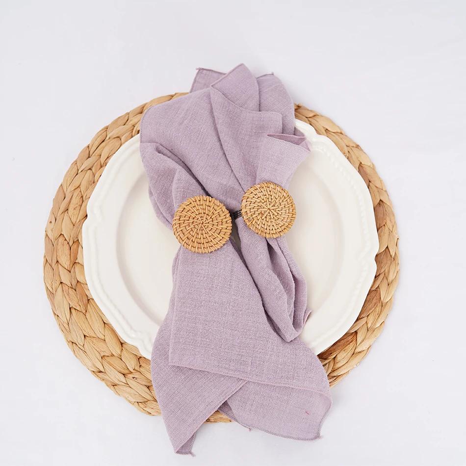 50PCS Cotton Sewing Cloth Napkins,50x50cm Durable Sage green Table Napkin, for Wedding Kitchen Party Birthday Decoration