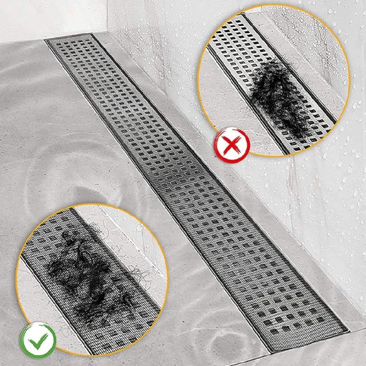 Multipurpose Sturdy 400cm Kitchen Drain Filter Net, 120mm Wide Portable Accessory for Keep Sinks from Blockages