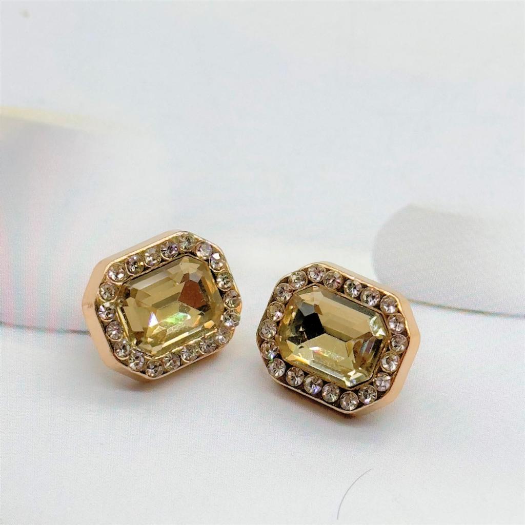 10pcs Pretty Plating Buttons Square Round Buttons Coat Windbreaker Sweater Accessories Various Styles DIY Sewing Supplies
