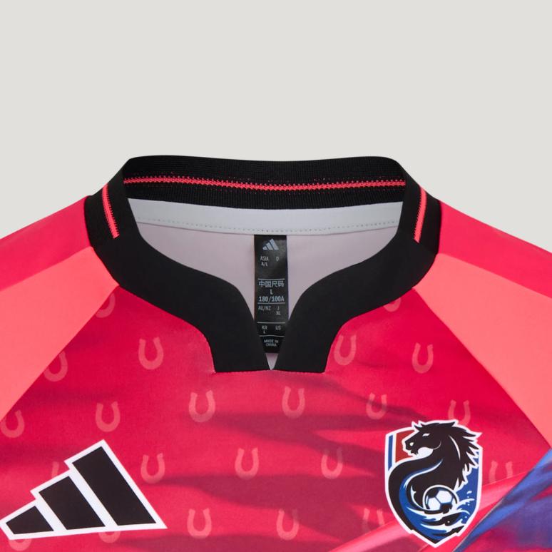 Adidas 2026 Suzhou Super League Huaian Team Home Slim Fit Quick-Dry Short Sleeve Fan Support Football Jersey Unisex jersey LF8618