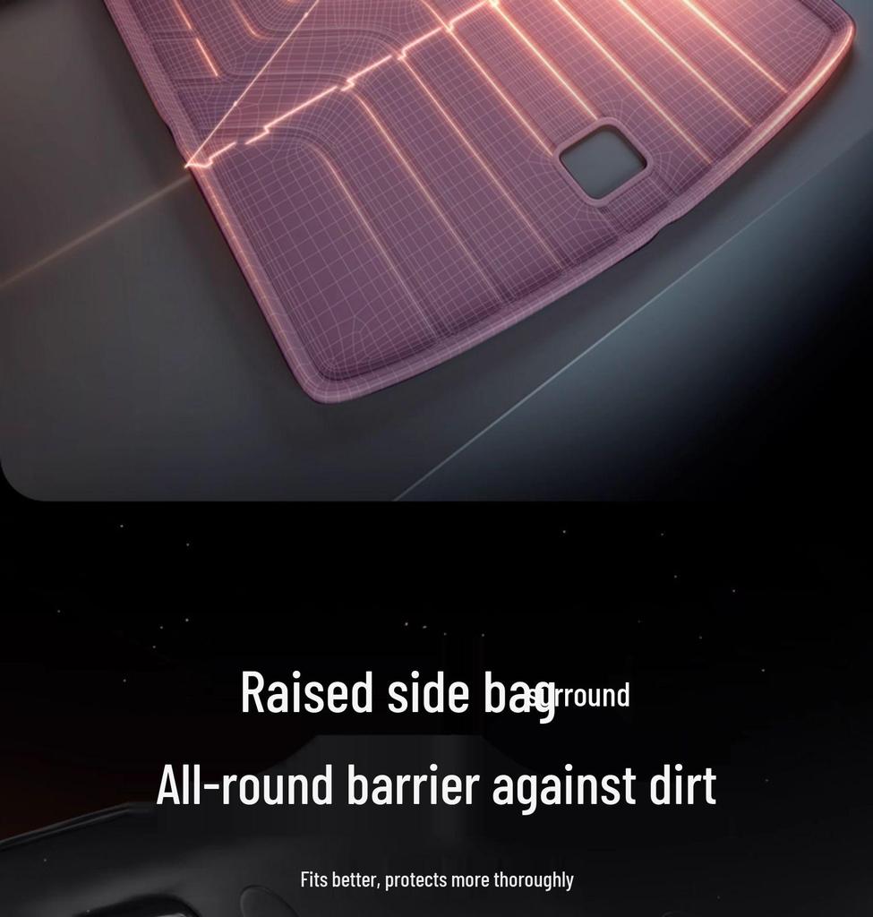 Leapmotor C16 Trunk Mat TPE2025: New Car Interior Floor Mat & Decorative Accessory