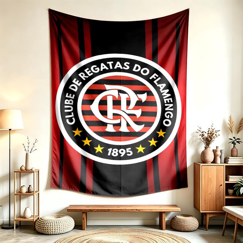 Klub Regatas do Flamengo (37) Tapiserie Vhodná Pro Dekoraci Domů Kolejí A Ložnic Měkká Na Dotek A Perfektní Dárek Pro Přátele A Rodinu