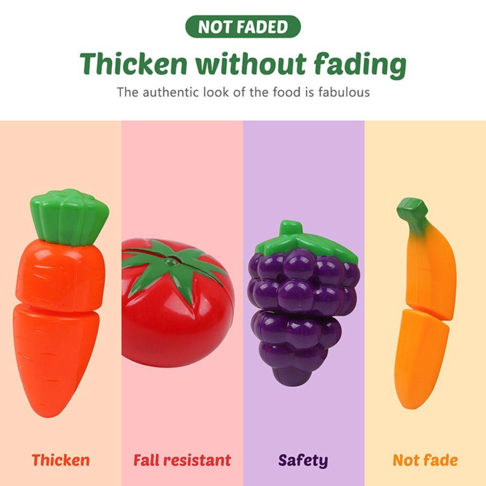 Fruit Vegetable Pretend Play Cooking Toys Children's Kitchen Toys Simulation Food Kitchen Toy
