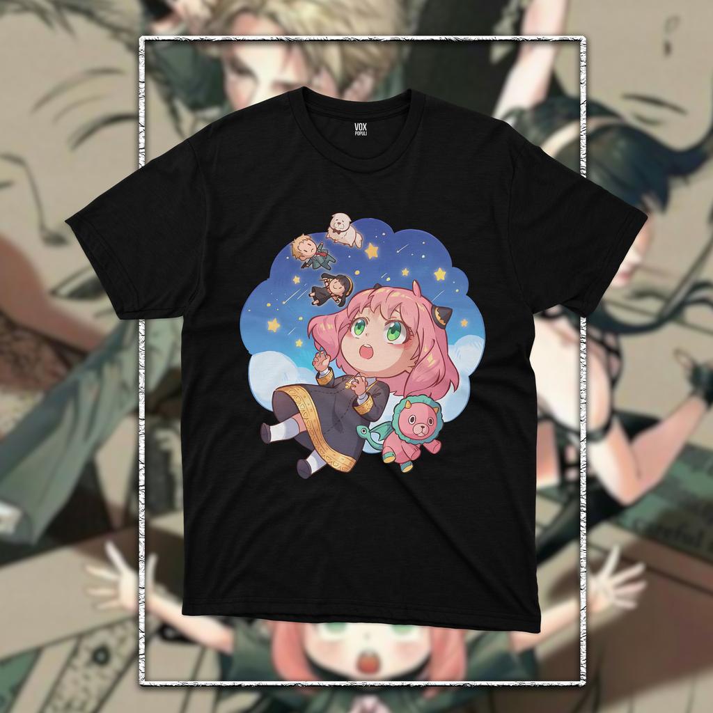 SPY X FAMILY Anime Print Men Cotton T-shirt Casual Cotton High Street Harajuku Short Sleeve Male Female Clothing High Quality Top Tee