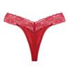 European & American Sexy Plus Size Low Waist Lace Thong Panties