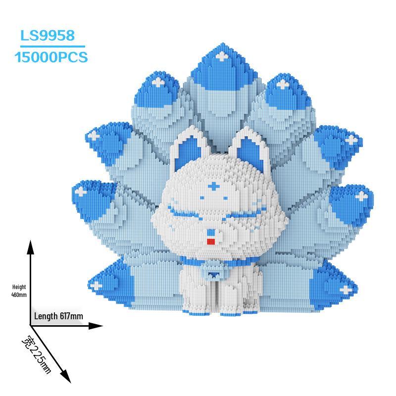 2024 Giant Baby Dragon Building Blocks Puzzle - Educational Toy for Children