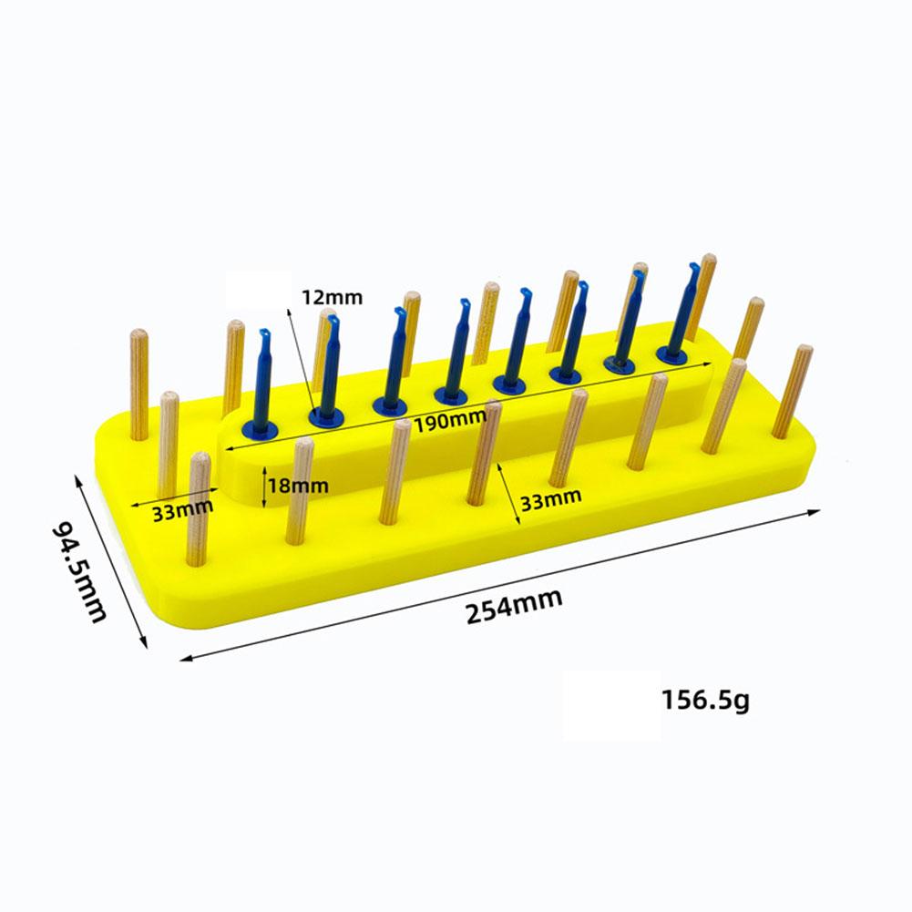Fly Tying Thread Spool Stand 2 In 1 Flying Pliers Tool Holder Fly Tying Storage Rack for Lure Fly Fishing