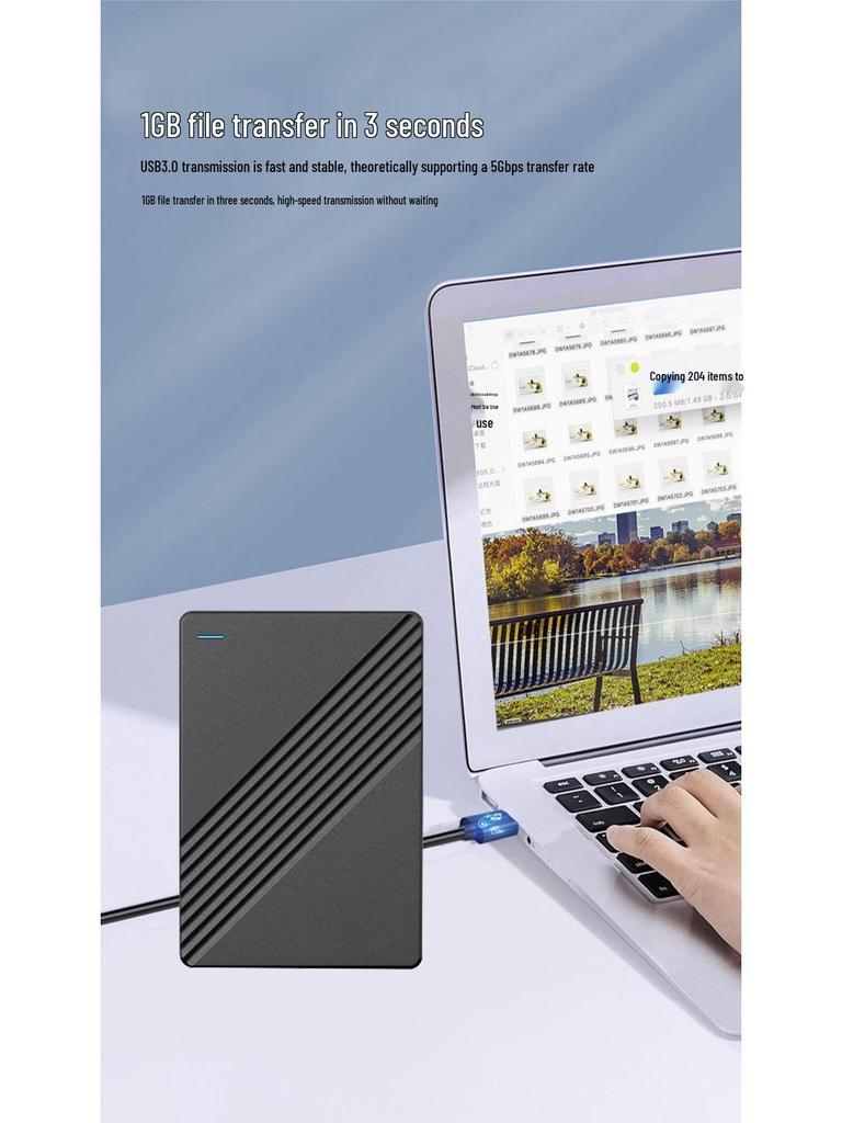 1TB Portable External Game Hard Drive with Large Capacity