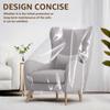 2Pcs Transparent Sofa Dust Cover Plastic Waterproof Recliner Protector Cover Multi purpose Furniture Protective Cover for Home