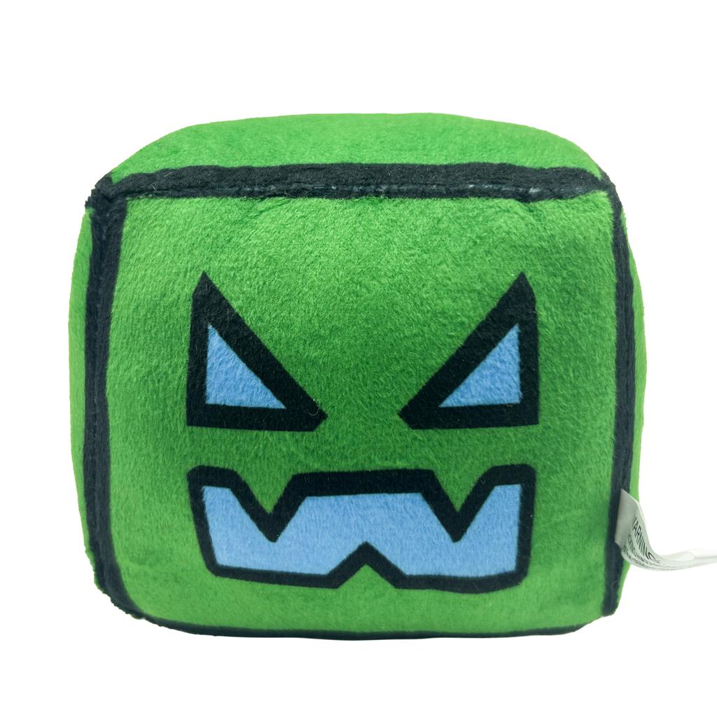 Geometry Plush Toy,Cube Volume Wood Stuffed Animal Plushie Doll Toys for Kids and Gaming Fans Children's Day Birthday Gift