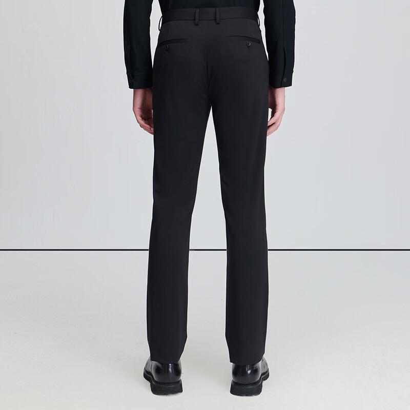 Baoxiniao Men's Four-Way Stretch Business Casual Straight-Fit Pants