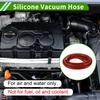 HOPESPANNER 5.5Ft 11/16" 18mm ID 2mm ThickNe-ss Silicone Vacuum Tube Hose High Temperature Automotive Vacuum Line 1pc