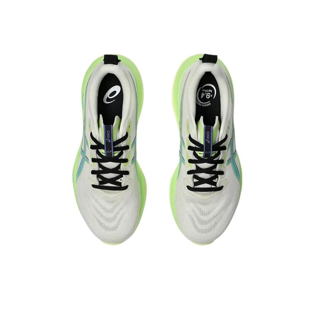 Asics Gel Cumulus 27 Birch Lime Green Men Sneakers Cream 1011B960-200