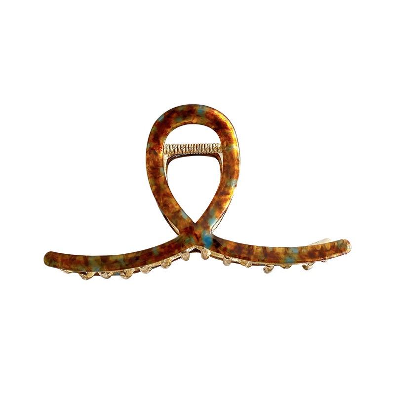 Simple And Elegant Hair Clip Large Alloy Claw Clip For Stylish Updos