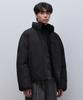 Minimal Down Short Padded Jacket [Black]