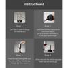 Stainless Steel Wine Dispenser for Convenient and Precise Pouring Rechargeable Wine Aerator Automatic Wine Pourer
