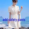 Petite Women's Retro Summer Dress with French Doll Collar, Short Sleeves, and Slimming Waist-Cinched Skirt