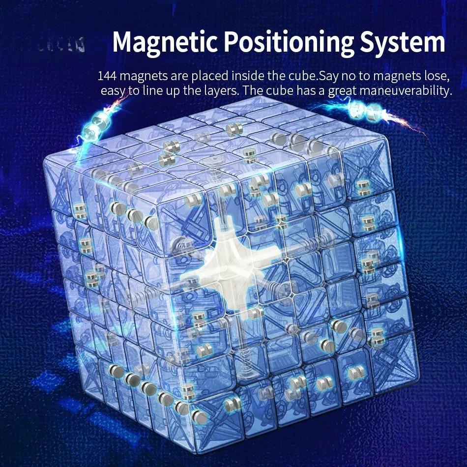 Meilong 6 V2M 6x6x6 V2 Speed Cube Moyu Cubo Magico Puzzle Würfel 6x6 Zauberwürfel Puzzle Spielzeug für Kinder
