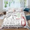 Purple Grape Comforter Cover Summer Fruit Duvet Cover Grapevine Leaves Plant Bedding Set Natural Garden Themed Quilt Cover