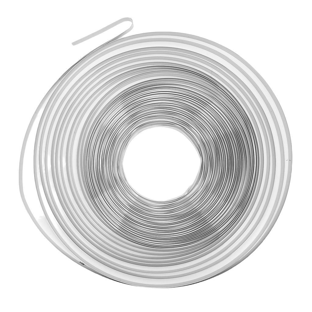 Stainless Steel Strapping Tape 1 2in Width 0.02in Thickness 100ft Length 304 Stainless Steel Banding Strap