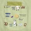 apron with buttons on both sides 258501 Beige [Kusuguru Japan] Cat-shaped M-L