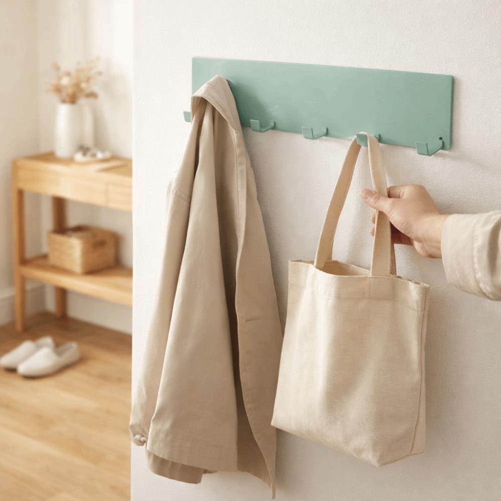 No Punch Refrigerator Magnetic Hook Multi-functional Side Storage Rack  Refrigerator Side