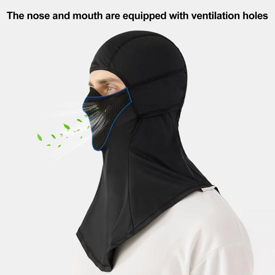 Cycling Face Guard Neck Gaiter UV Protection Breathable Summer Men