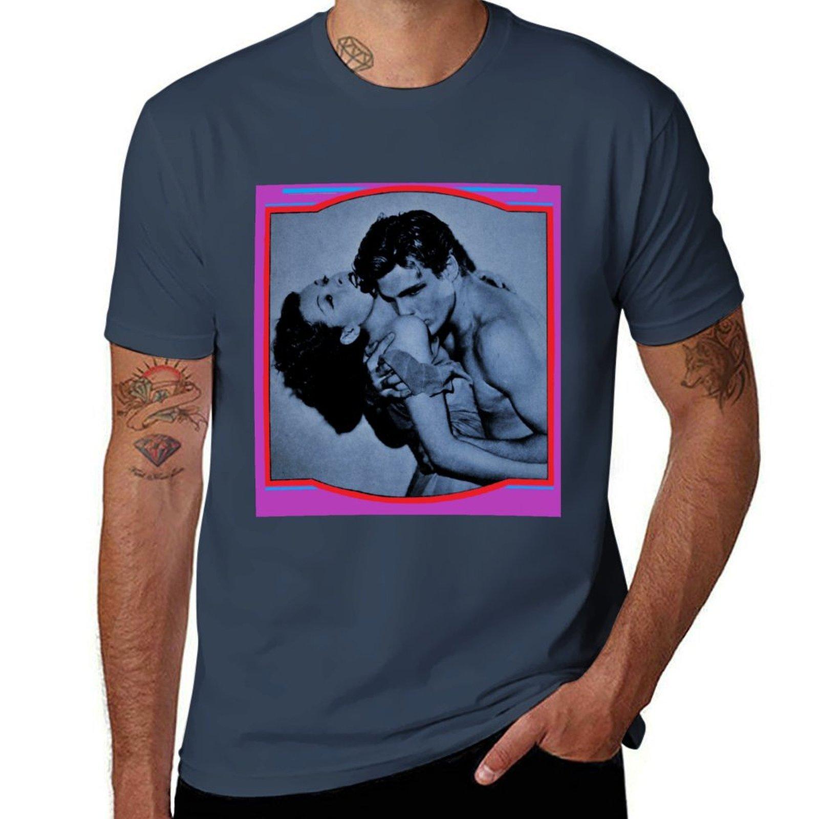 Buster Crabbe and Frances Dee KING OF THE JUNGLE TShirt Relaxed Casual Short Sleeve Tee S