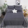 Simple Printed Simple Bed Sheet Single Piece Dormitory Pure Polyester Washed Cotton Single Double Bed Sheet
