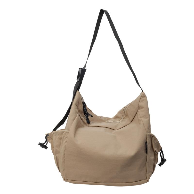 New Large-capacity Korean Version, Lazy Style Fashion Shoulder Bag, Casual Commuting, Simple and Versatile, Light and Trendy Messenger Bag