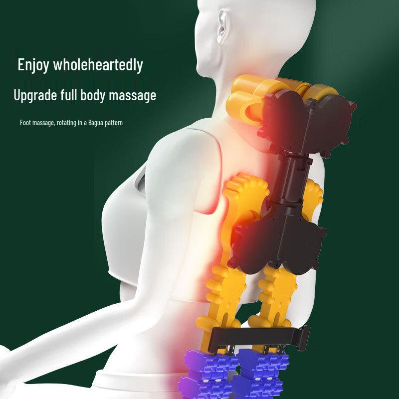 Engelder Four-in-One Neck, Shoulder, Waist & Back Massage Cushion CN plug (adapter included)