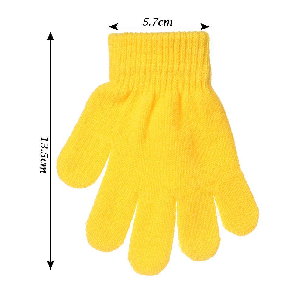 Children Magic Glove Girl Boy Kid Stretchy Knitted Winter Warm Full Finger Gloves Children's Figure Skating Special Gloves
