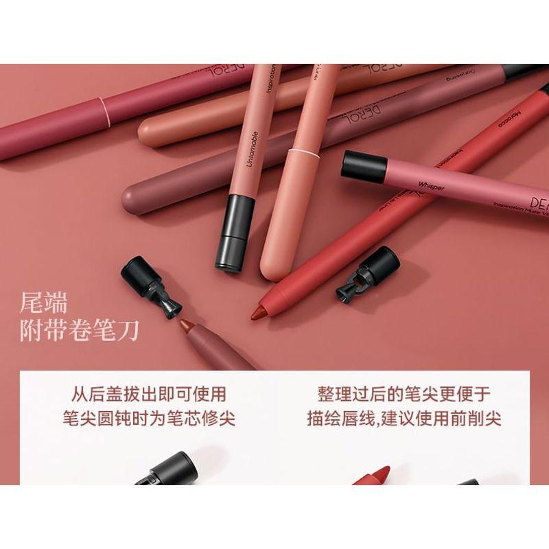 DEROL - Inspiration Muse Velvet Matte Lip Liner - 5-8