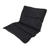 Beach Seat Floor Chair with Back Support Multipurpose Low Foldable Padded Cushion