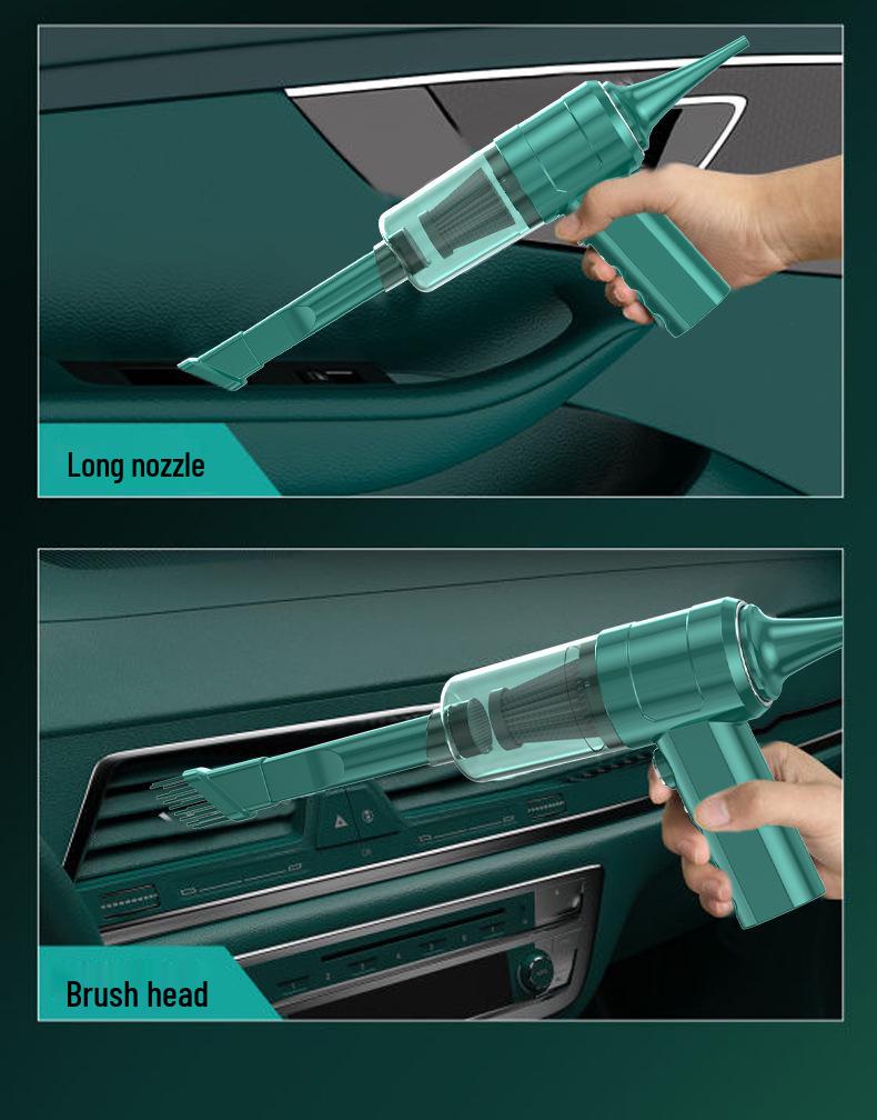 Wireless High-Power Handheld Vacuum Cleaner for Home & Car – Dual-Use with Strong Suction