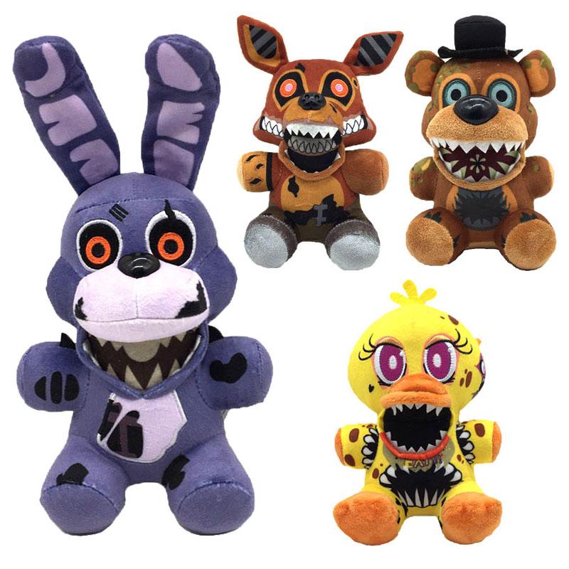 Fnaf Five For Nights At Freddys Chica Bonnie Foxy Freddy Plush Kids Toys Gift