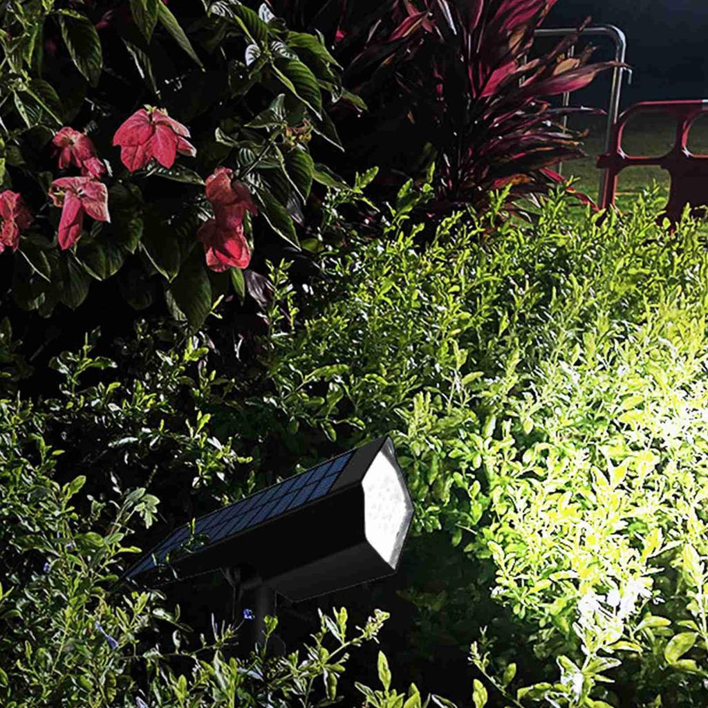 Solar Lawn Spotlight Outdoor Patio Landscape Lawn Street Light Garden Villa Lighting Wall Lights