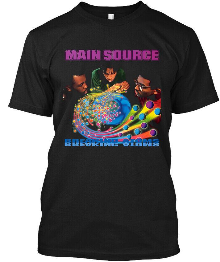 Main Source Breaking Atoms American Hip Hop Musical Group Logo T-Shirt S-5XL Unisex T-Shirt M