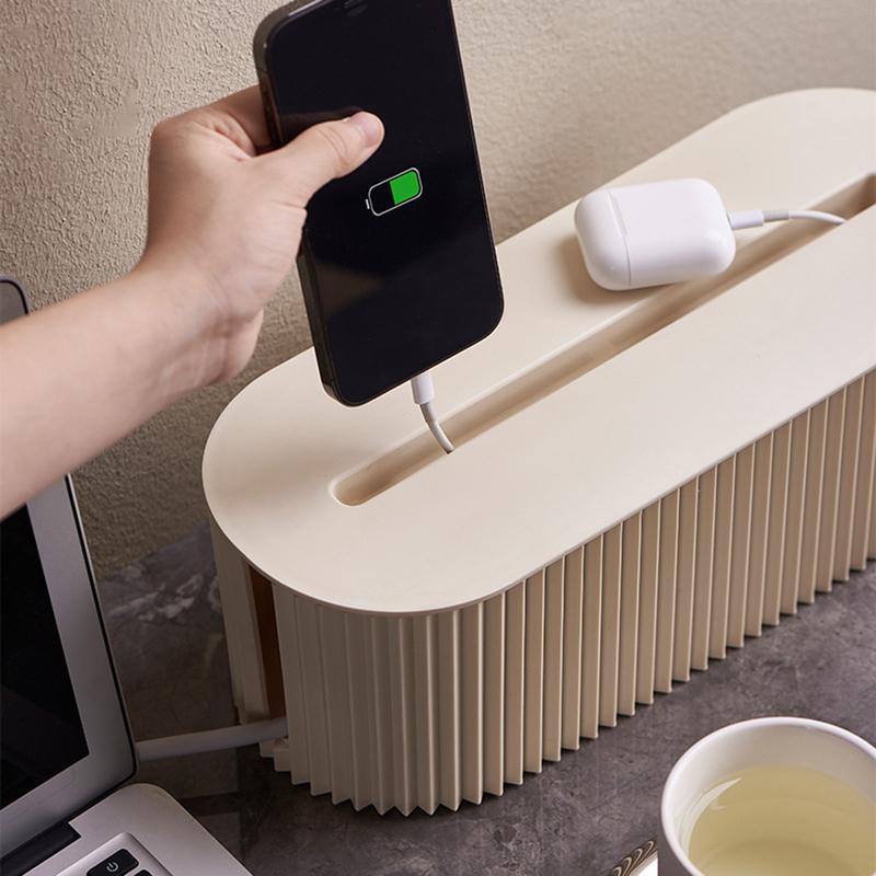 Household Socket Board Organizer Box, Multi-Functional Cable Management Box, Data Cable, Multi-Purpose Organizer And Finishing