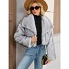 Women's Autumn and Winter New Imitation Fur Jacket Top, Women's Artificial Fur Short Plush Jacket