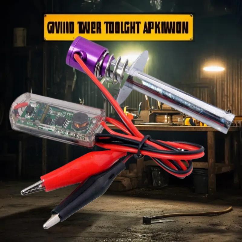 1Pcs Electronic Glow Plug Igniter Cable Clip 6-12V For Hsp 94122 94188 Nitro Output 18 21 28 Engine 1/8 1/10 1/24 Rc Car Parts