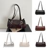 Minimalist Pu Crossbody Bag For Women With Zipper Closure And Dual Shoulder Straps